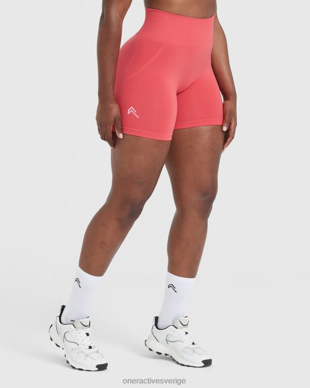 Kläder söt röd 4B046300 smidiga sömlösa shorts 2 Oner Active