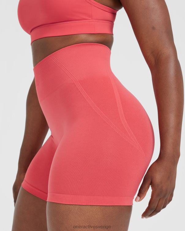 Kläder söt röd 4B046300 smidiga sömlösa shorts 2 Oner Active