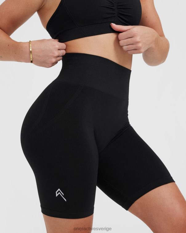 Kläder svart 4B046248 smidiga sömlösa cykelshorts 1 Oner Active