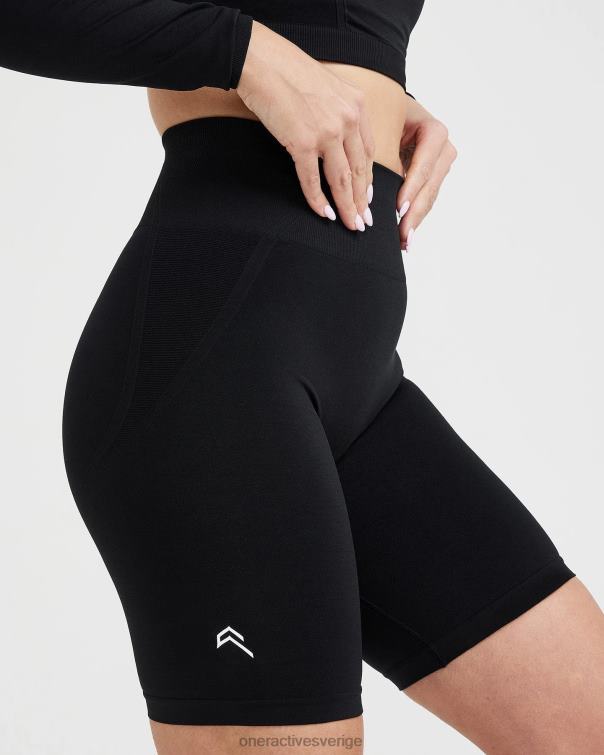 Kläder svart 4B046335 smidiga sömlösa cykelshorts 3 Oner Active
