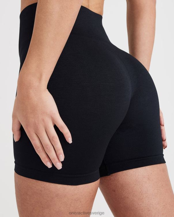 Kläder svart märgel 4B046368 klassiska sömlösa 2.0-shorts Oner Active