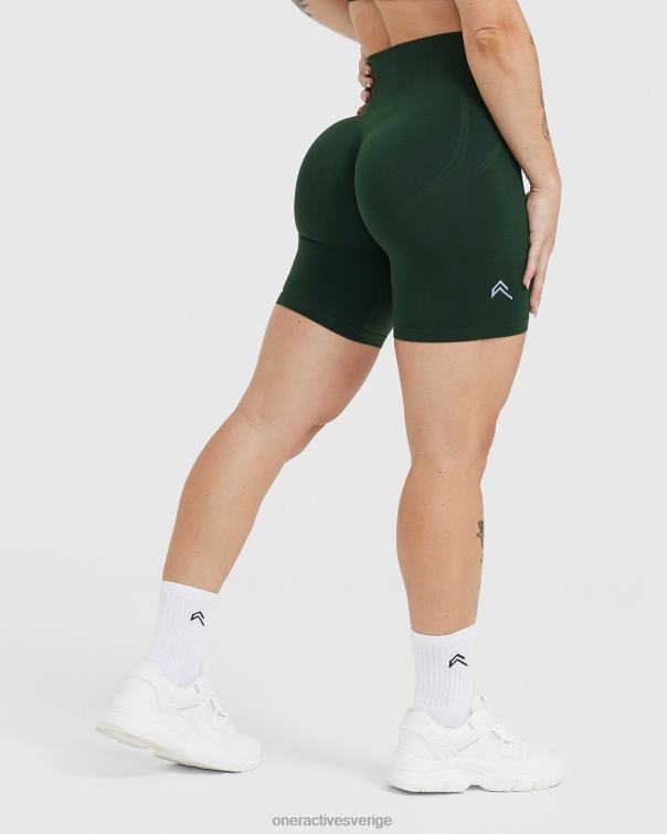 Kläder vintergröna 4B046267 smidiga sömlösa cykelshorts 1 Oner Active