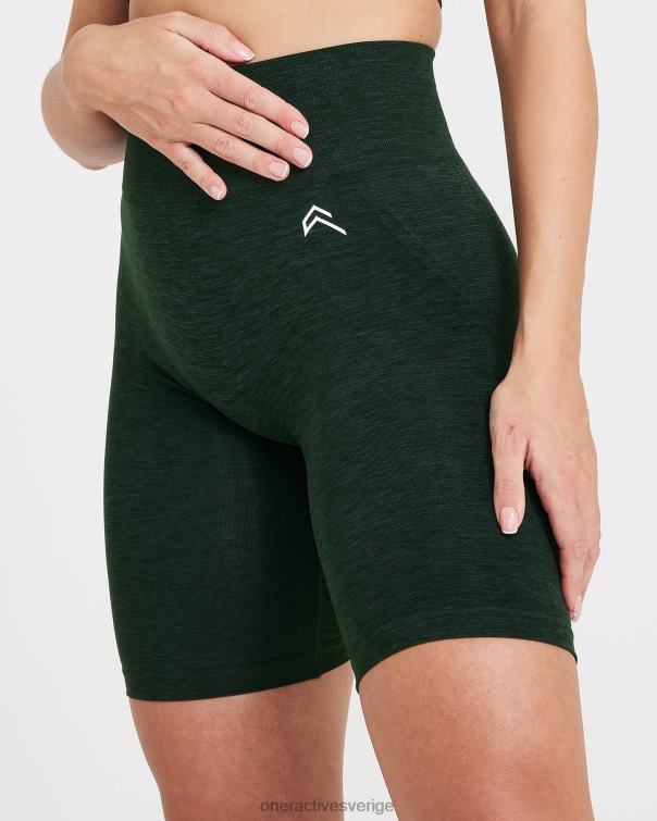Kläder vintergröna 4B046343 smidiga sömlösa cykelshorts 3 Oner Active
