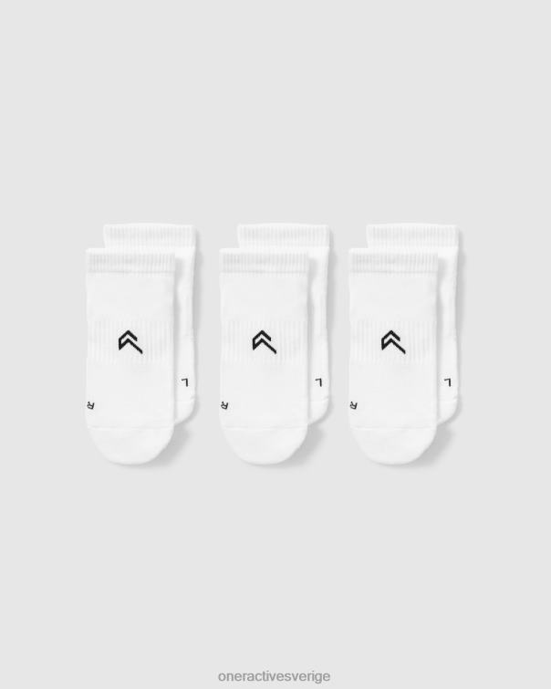 Tillbehör vit 4B046652 trainer liner strumpor 3-pack Oner Active